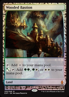 Wooded Bastion Zendikar Expeditions
